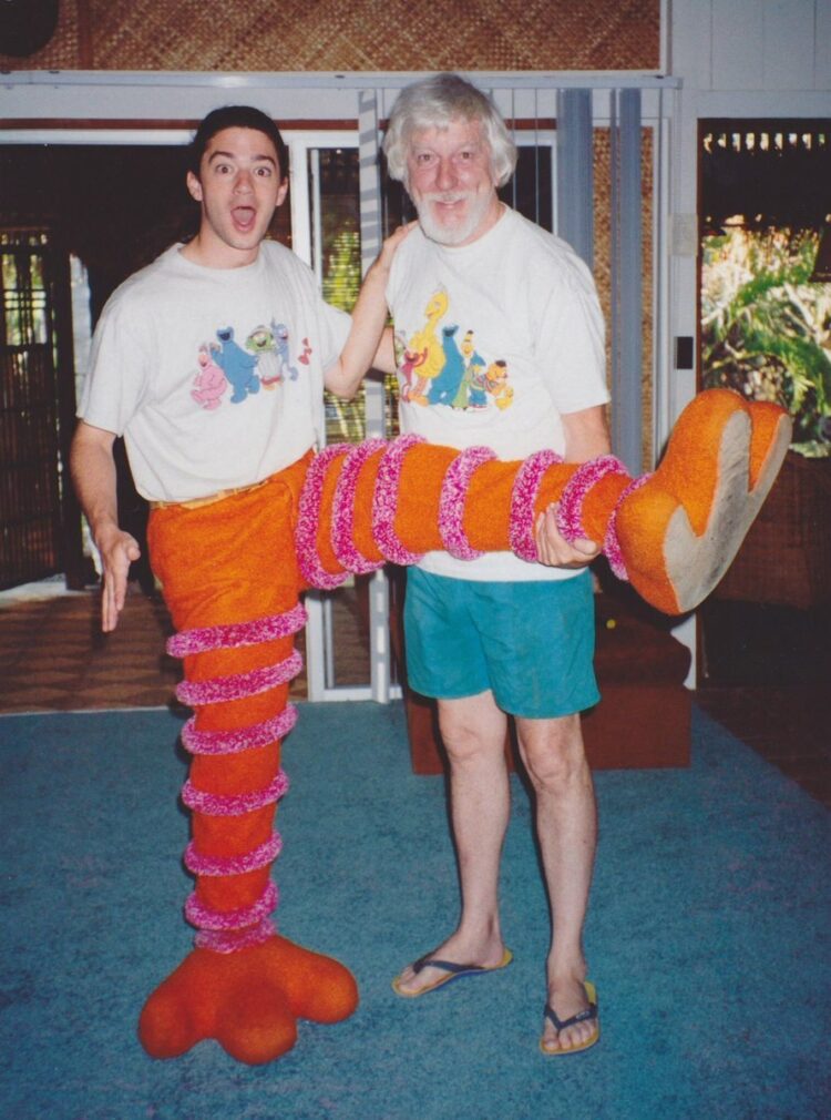 caroll spinney feet
