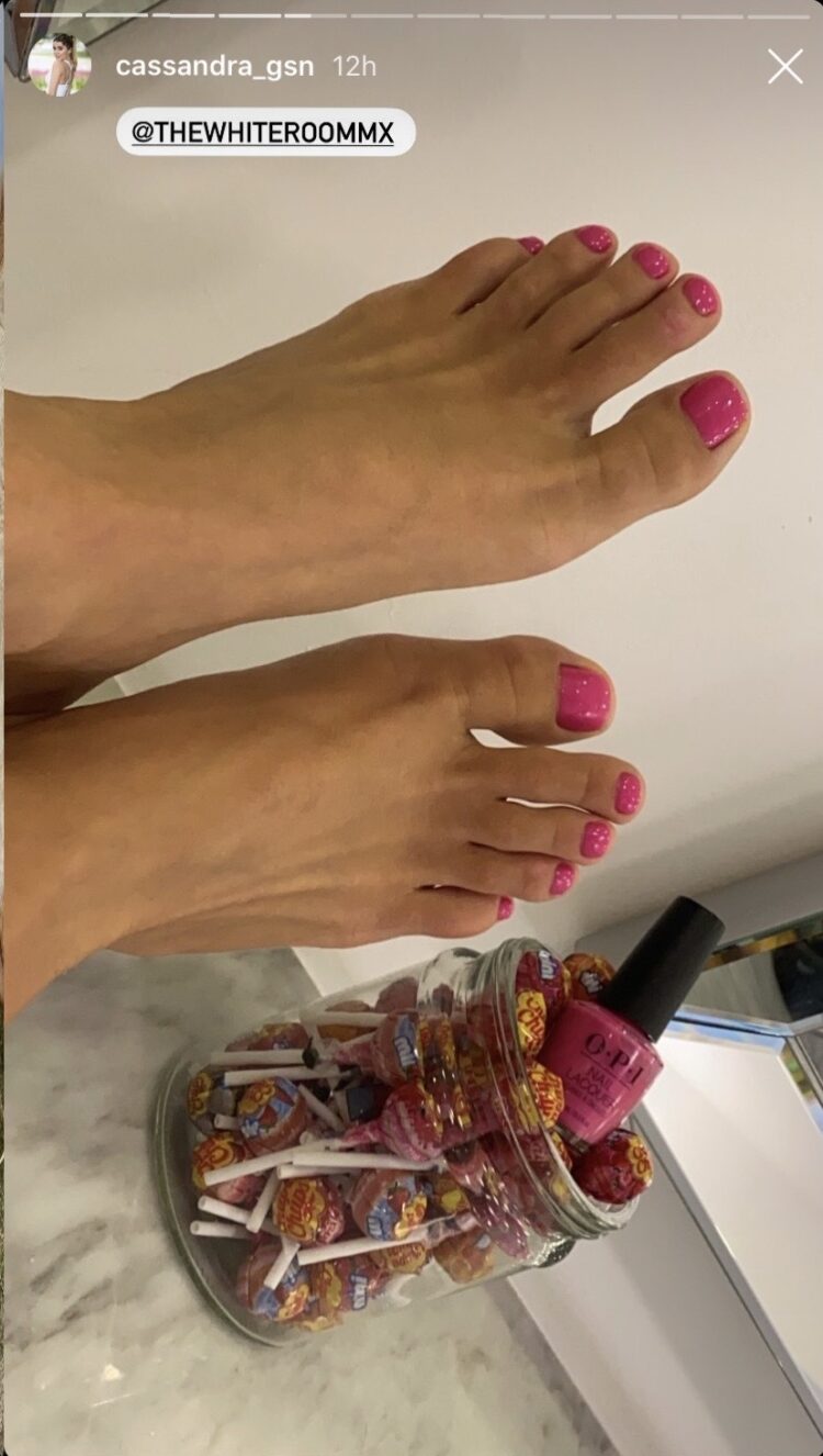 Cassandra Sanchez Navarro Feet