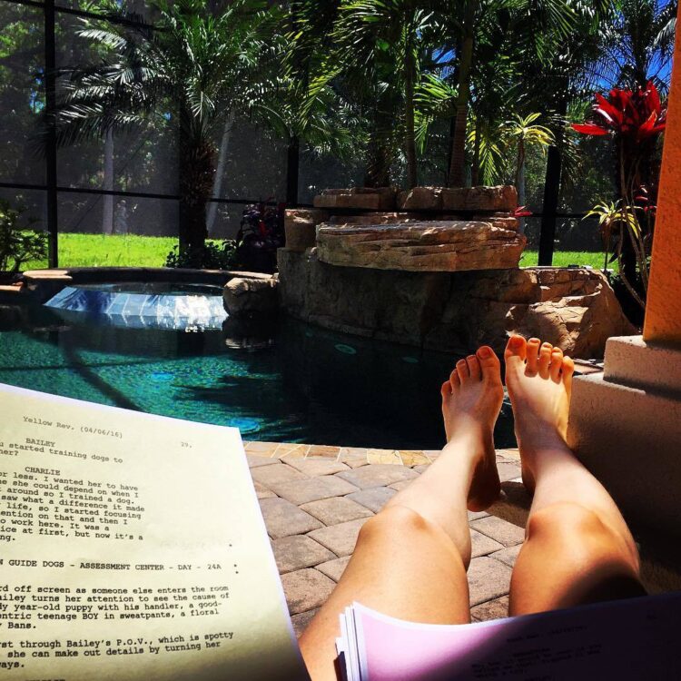 castille landon feet