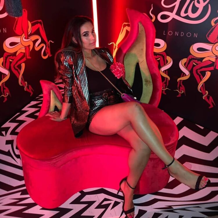 chantelle tagoe feet