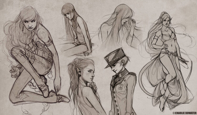 charlie bowater feet