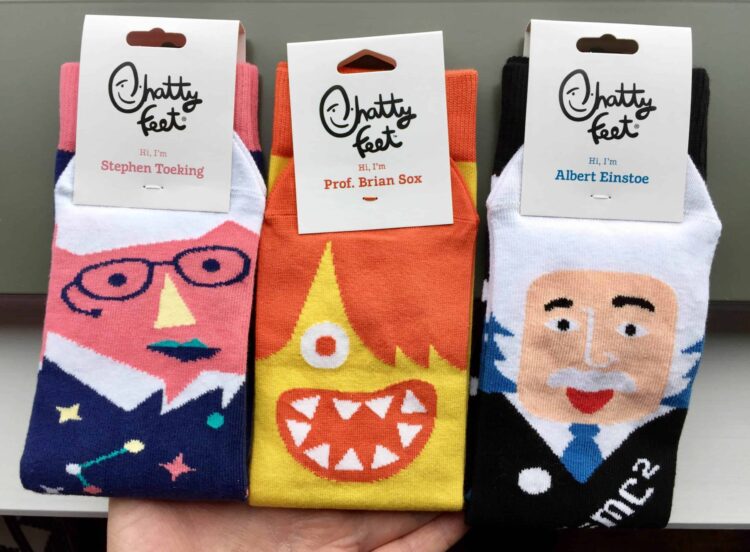 chatty tally feet scaled