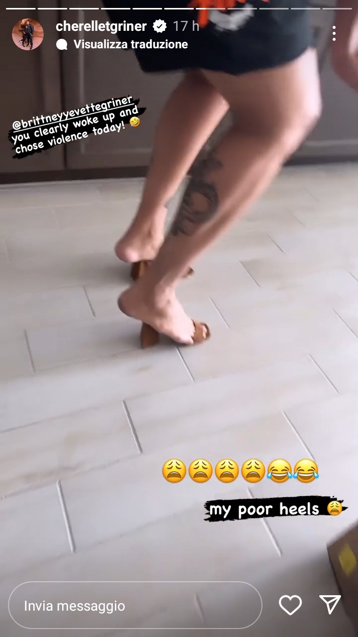 cherelle griner feet 5