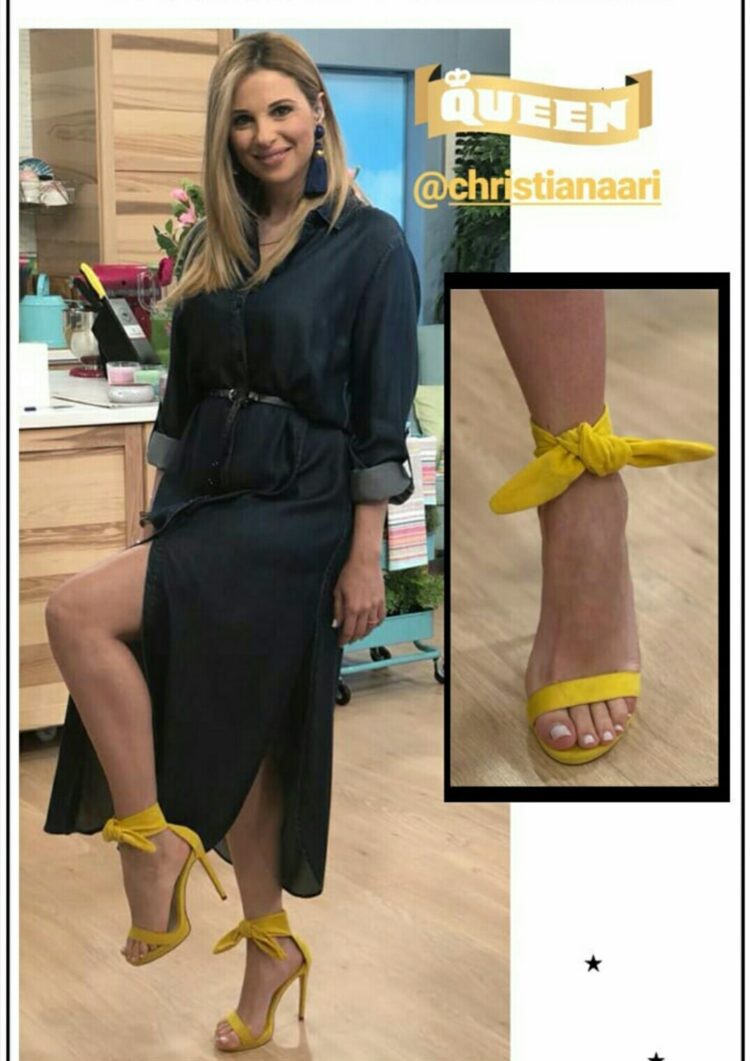 christiana aristotelous feet 3