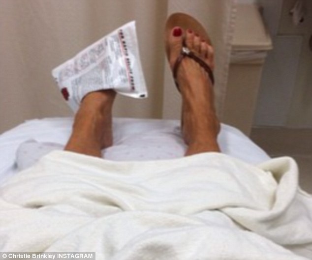 christie brinkley feet 4