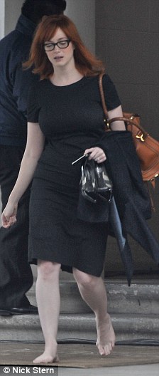 christina hendricks feet 1