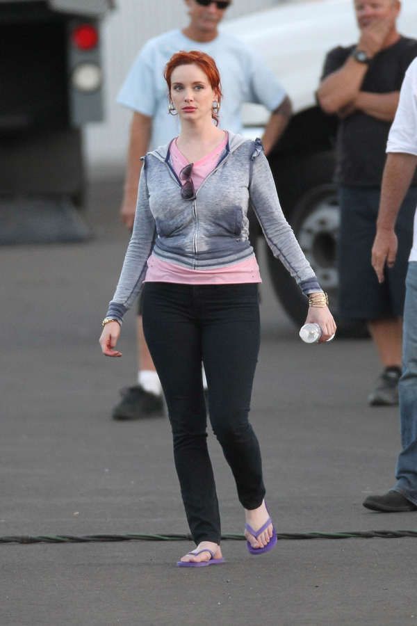 christina hendricks feet 2