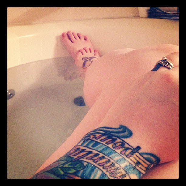 christina nelson feet