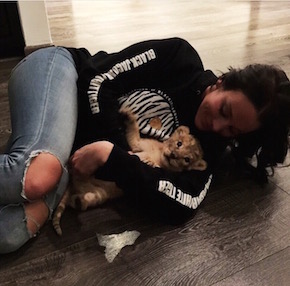 christina tiger feet 3