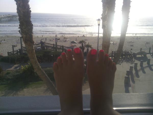 christy mack feet 1
