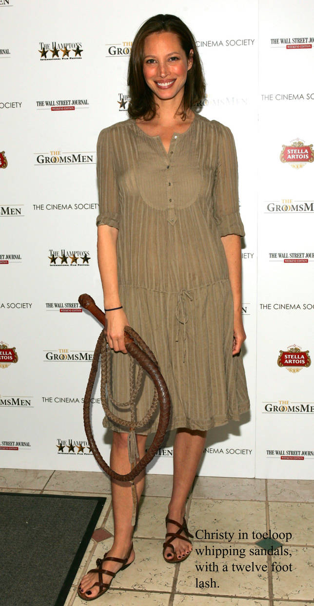 christy turlington feet 3