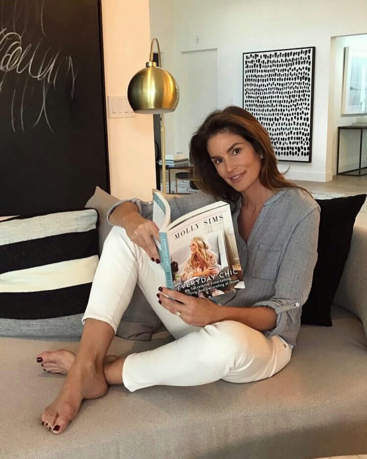 cindy crawford feet 1