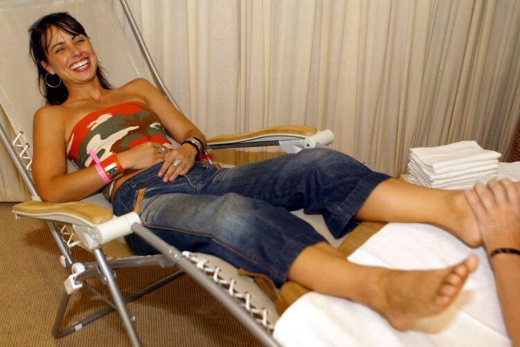 constance zimmer feet