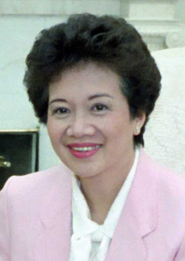 corazon aquino feet