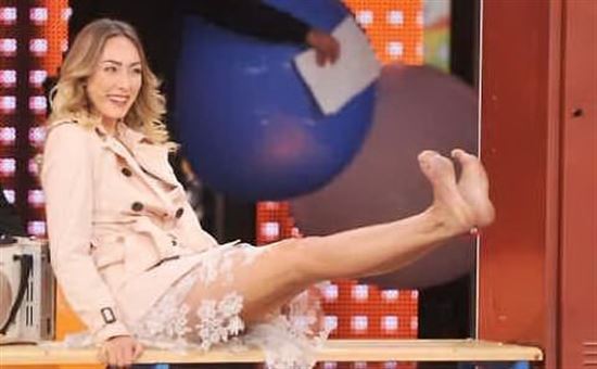 cristel carrisi feet