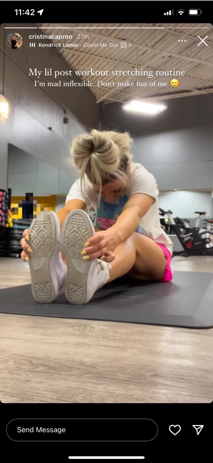 cristina capron feet