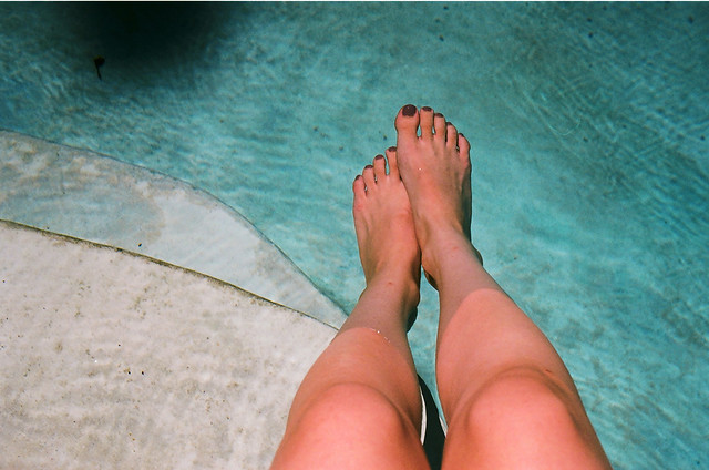 crystal tan feet