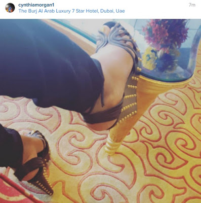 cynthia morgan feet 6