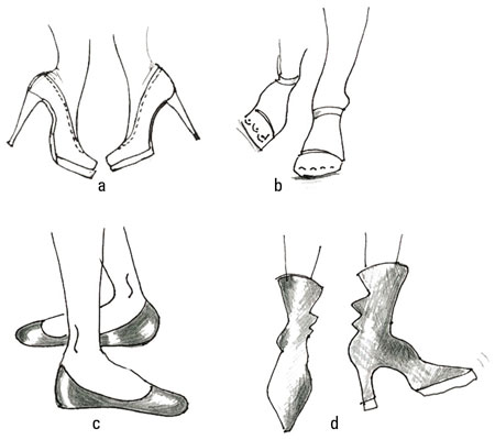 d sketch feet 5