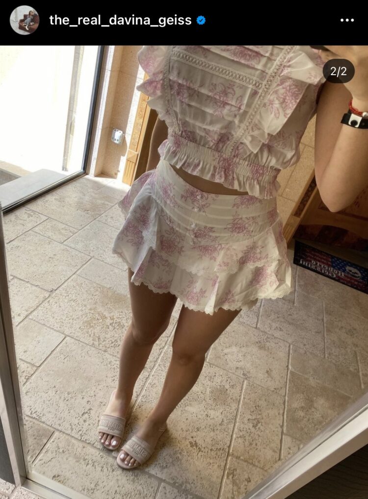 davina shakira geiss feet 2