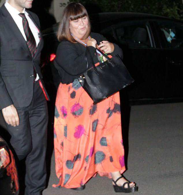 dawn french feet 5