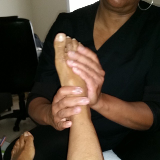 debbi morgan feet 4