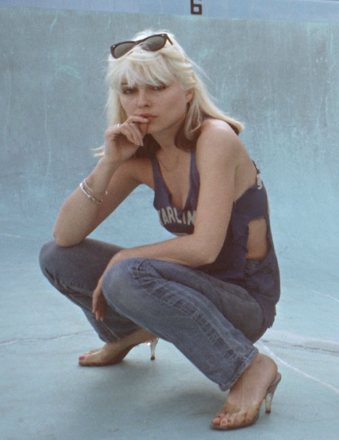 debbie harry feet