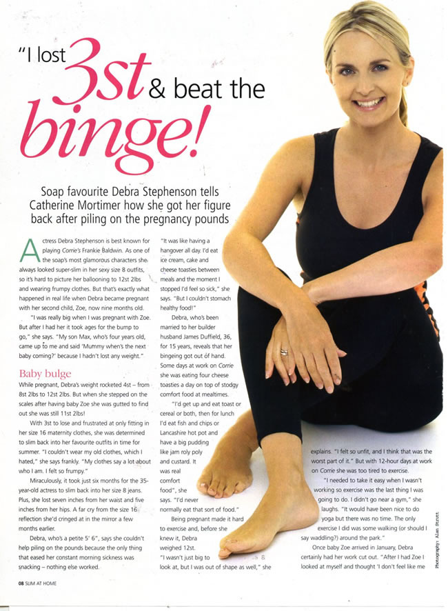 debra stephenson feet 6