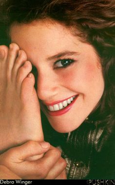 debra winger feet 1