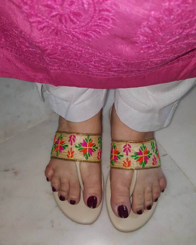 delnaaz irani feet