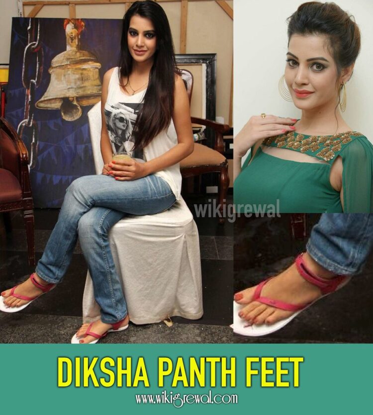 diksha panth feet 4