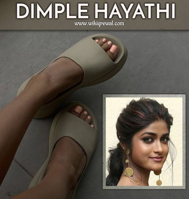 dimple hayathi feet 5