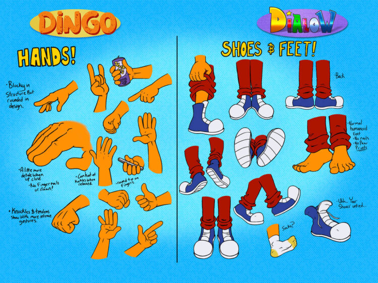 dingo doodles feet