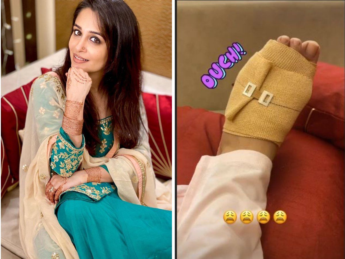 dipika kakar feet 6