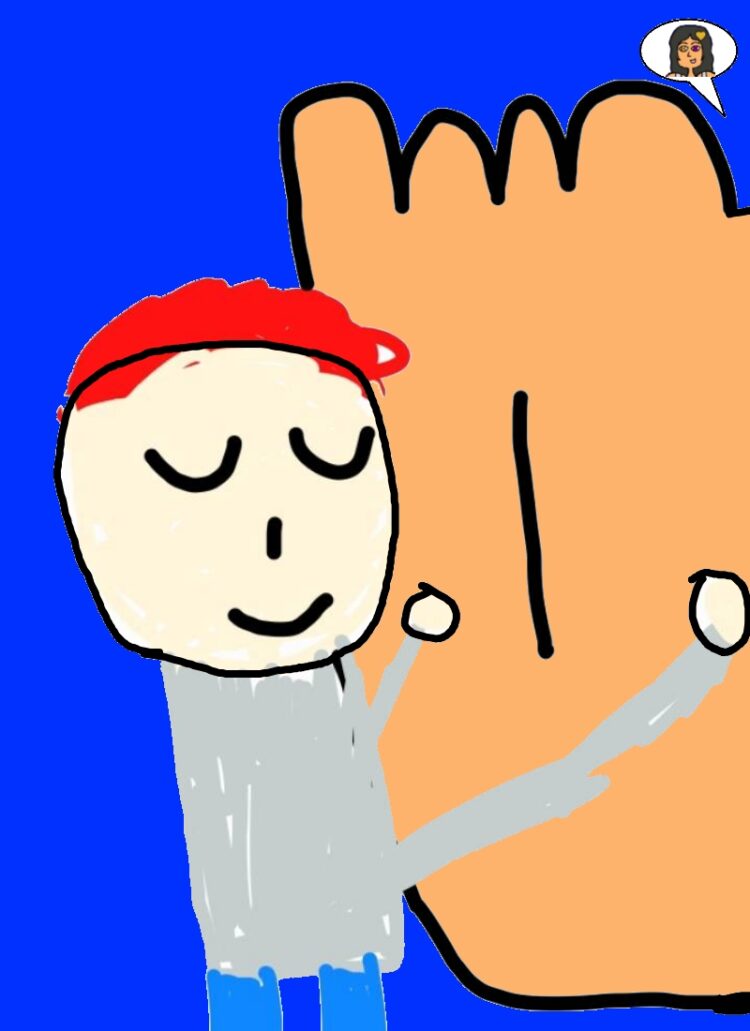 drawing dalia feet 6