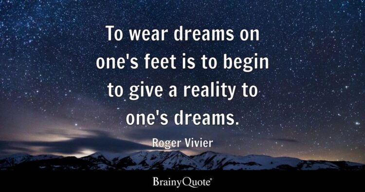 dream in reality feet