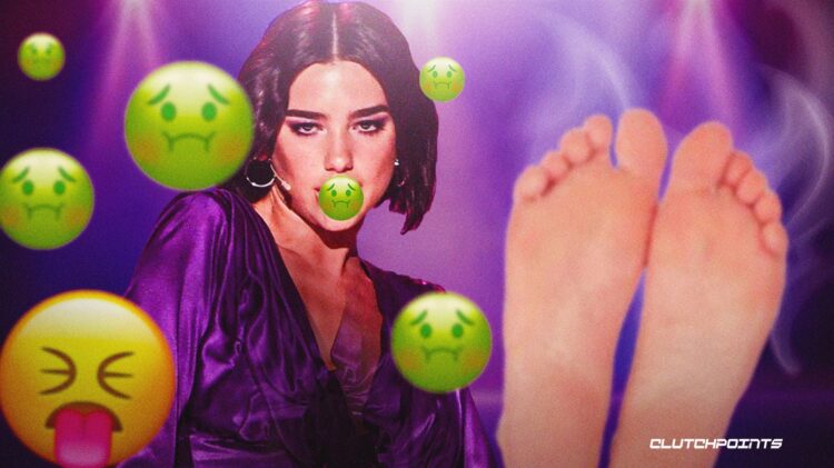 dua lipa feet 2