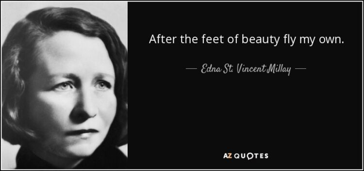 edna st.vincent millay feet 3