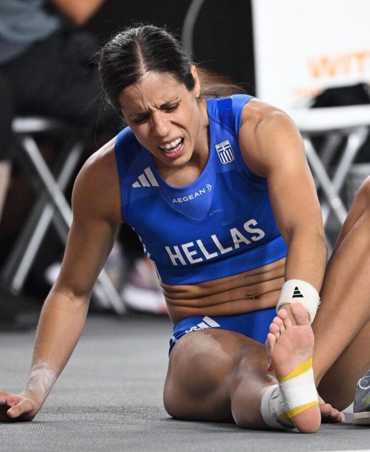 ekaterini stefanidi feet 5