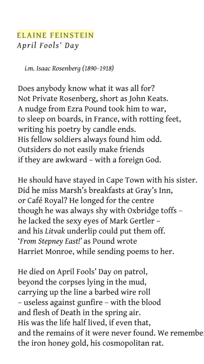 elaine feinstein feet 4