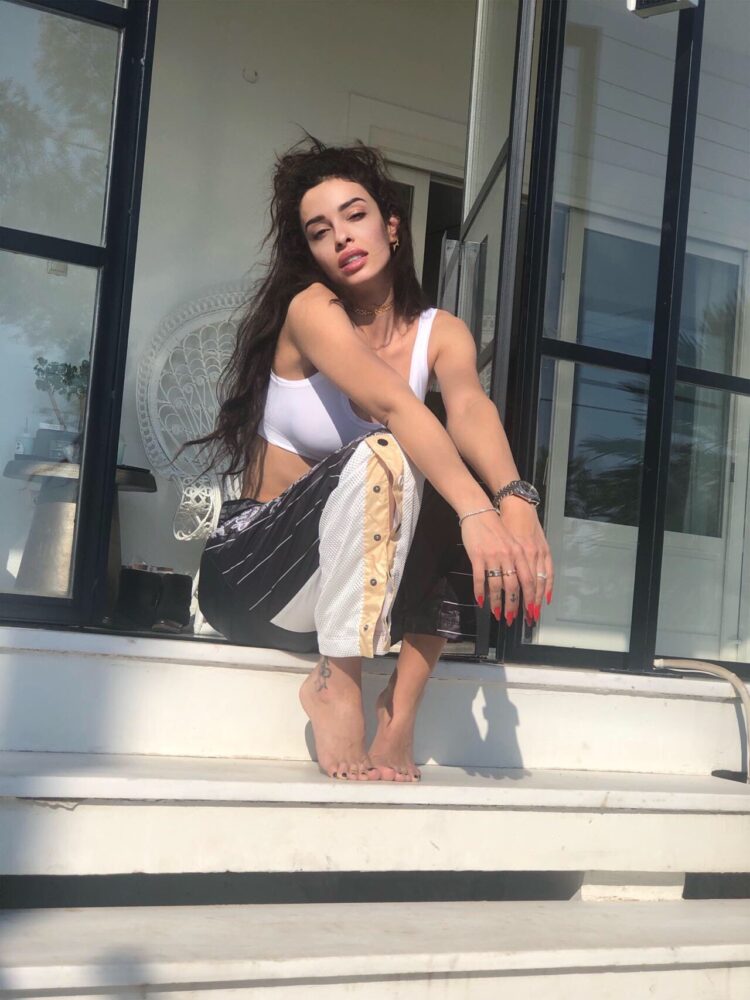 eleni foureira feet
