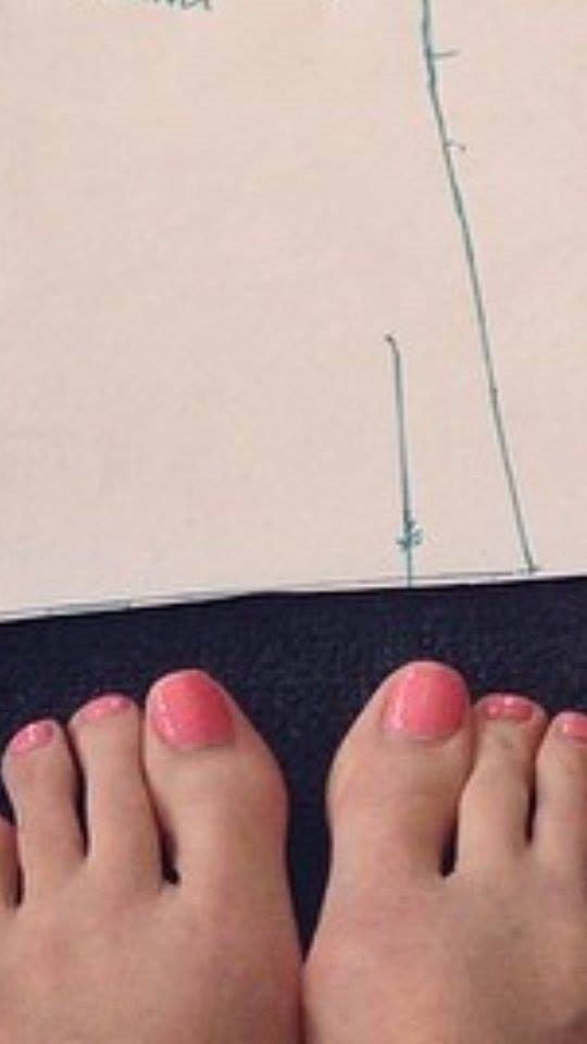 elizabeth george feet 5