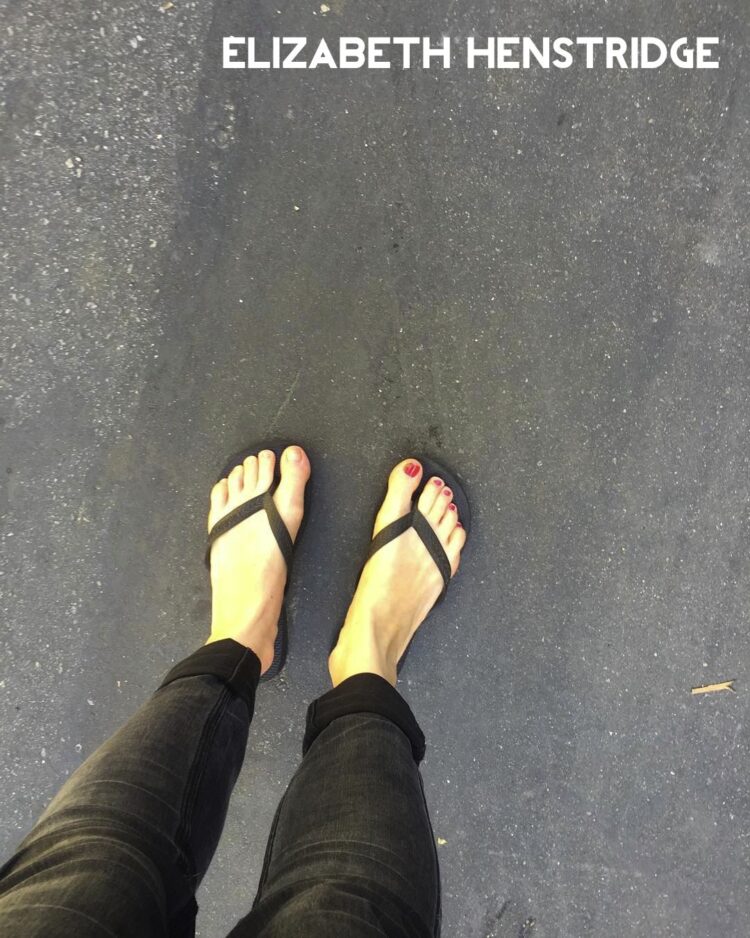 elizabeth henstridge feet