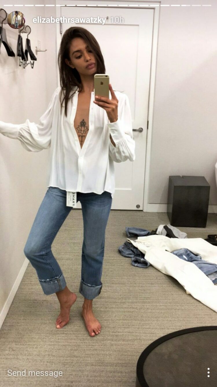 elizabeth sawatzky feet