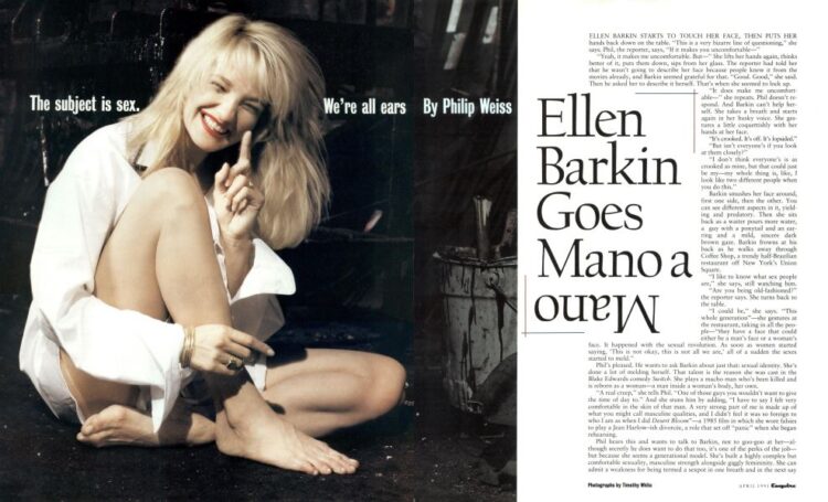 ellen barkin feet 4