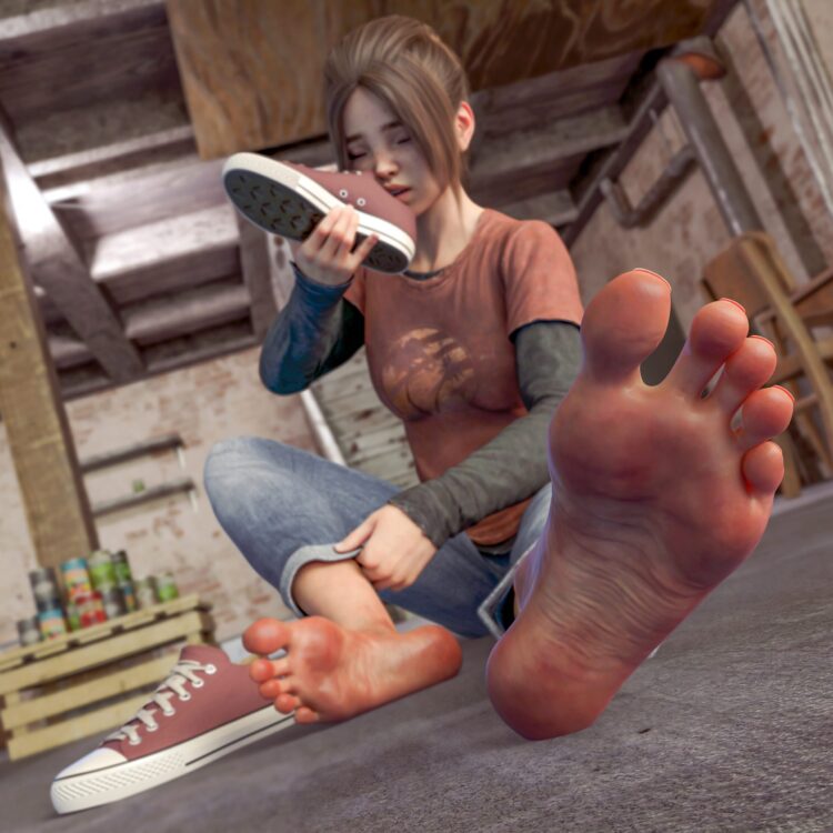 ellie h m feet scaled