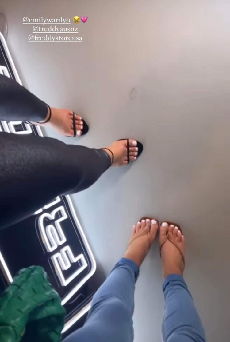 emily ward feet