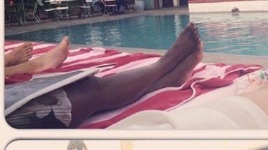 eniola aluko feet 2