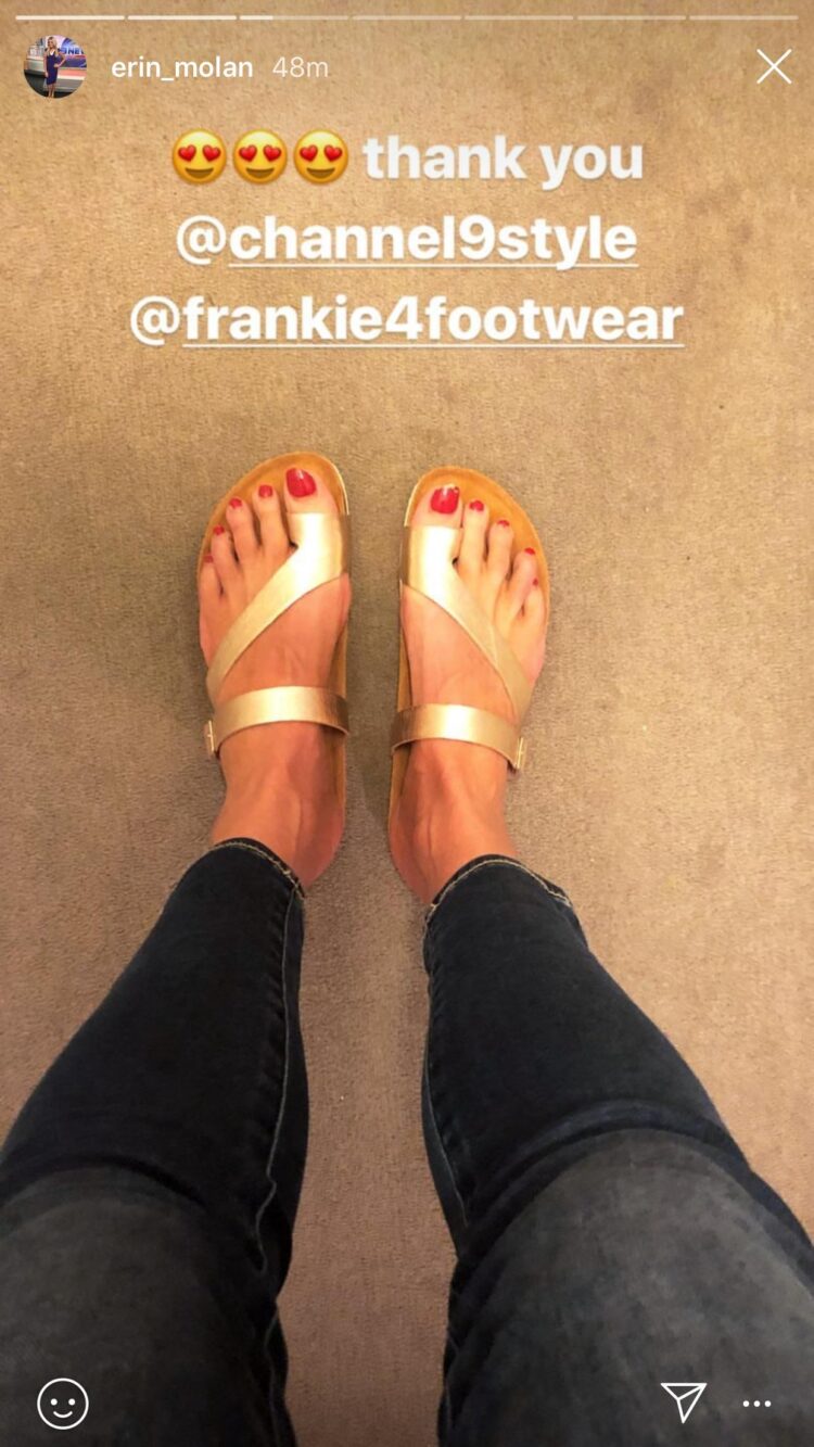 erin molan feet
