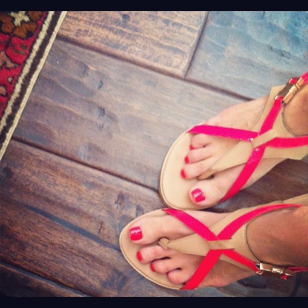 esther anderson feet